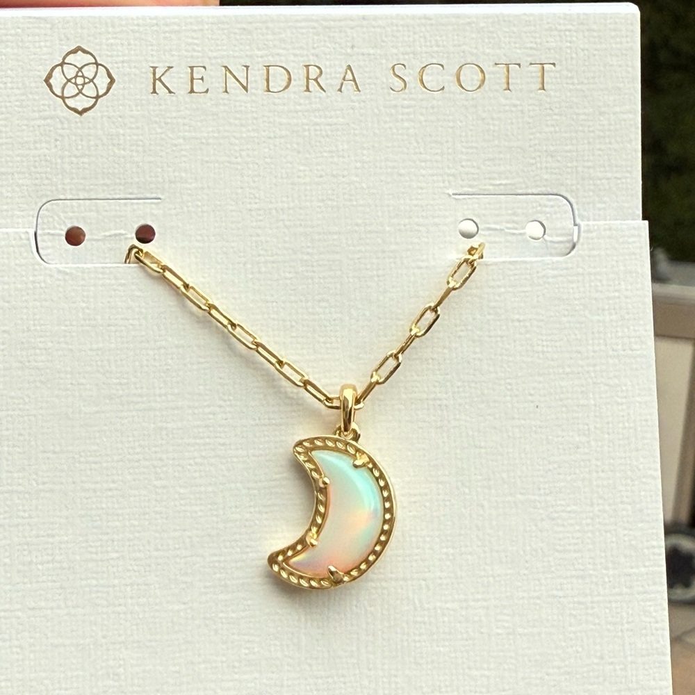 NWT- Kendra Scott Moon Necklace